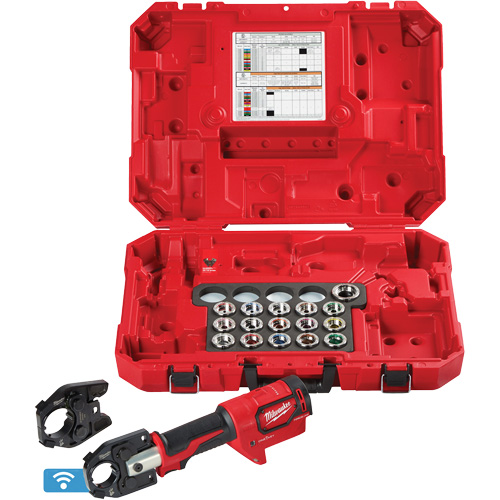 M18 FORCE LOGIC 600 MCM Cu Crimper with 750 MCM Expanded Jaw & Dies Nassau Supply