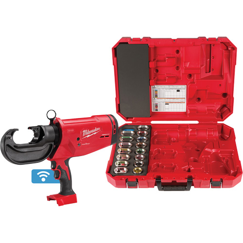 M18 FORCE LOGIC 750 MCM Crimper with #6 - 750 MCM Al Dies Nassau Supply