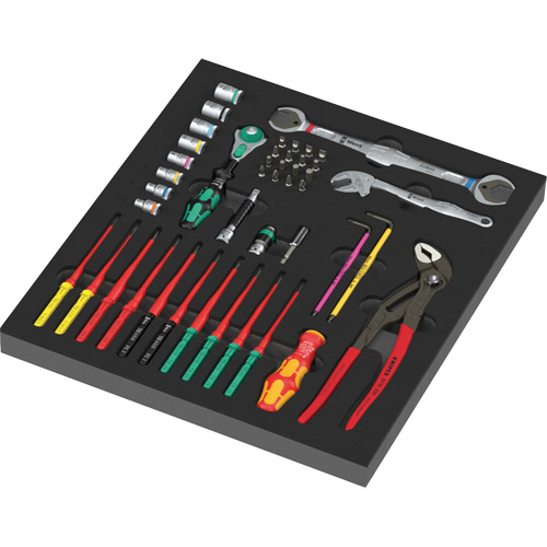 Insert en mousse pour jeu Kraftform Kompakt 1 de maintenance Nassau Supply