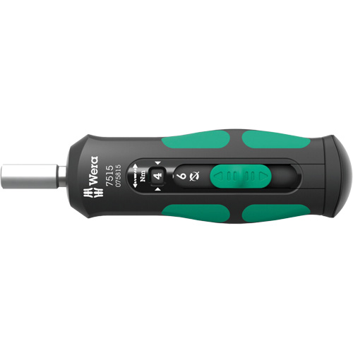 Tournevis dynamom&eacute;trique &agrave; couple s&eacute;curis&eacute; et vitesse rapide Kraftform, Gamme de couple 2 - 6 Nm, 5-4/5" Longueur Nassau Supply