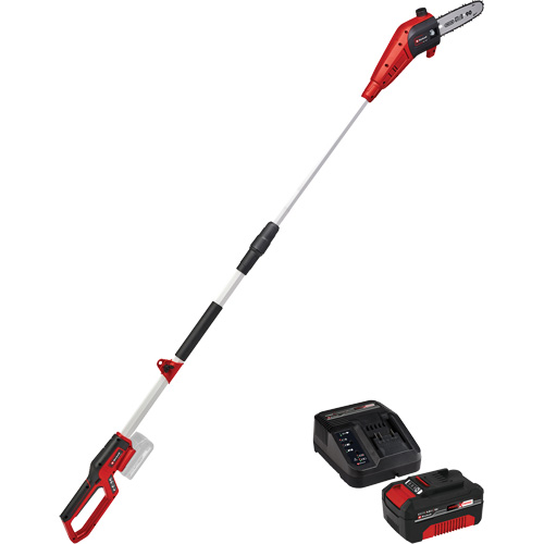 Cordless Pole Chain Saw with 4Ah Battery & Charger Starter Kit Nassau Supply