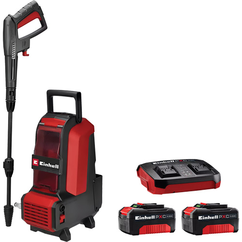 Cordless High Pressure Cleaner with 4Ah PXC Battery & Charger Starter Kit, Battery Powered, 1522 PSI, 1.23 GPM Nassau Supply
