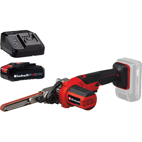 Cordless 18" File Belt Sander with 2.5Ah PXC Battery & Charger Starter Kit Nassau Supply