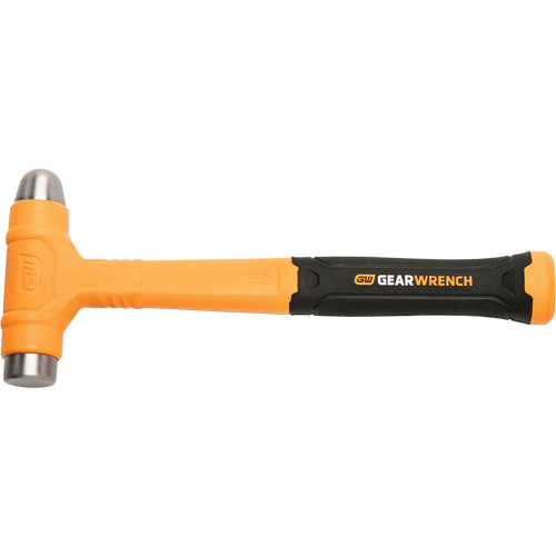 Dead Blow Ball Pein Hammer, 16 oz., Smooth Grip, 12-2/5" L Nassau Supply
