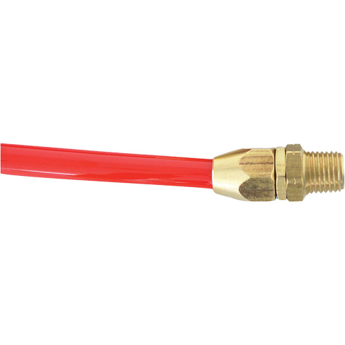 Adaptateur de raccord pivotant (M) NPT, 1/4" dia., Laiton Nassau Supply
