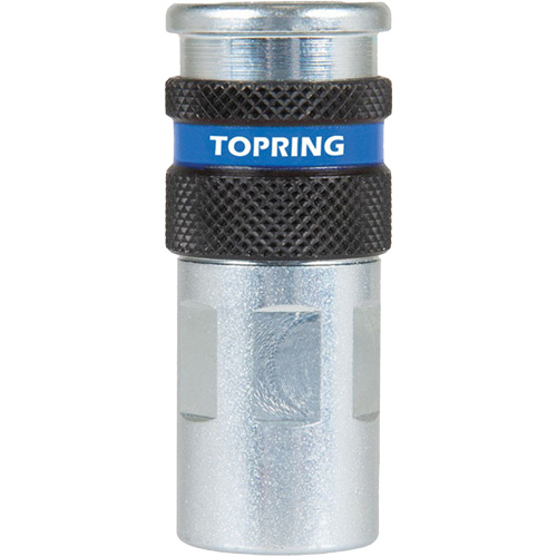 QUIKSILVER 2 Industrial Quick Coupler, Zinc-Plated Steel, 1/4", Female NPT, 362 PSI Nassau Supply