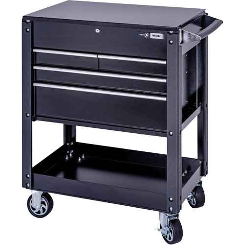Heavy Duty Service Cart JTC-30194, 4 Drawers, 20-1/2" L x 35" W x 40-1/2" H Nassau Supply