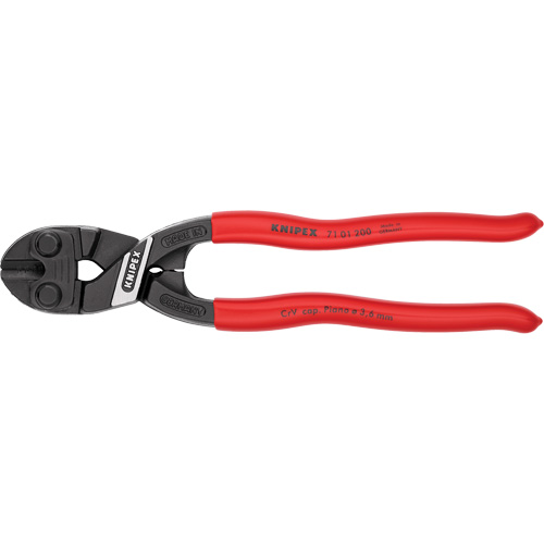 CoBolt&reg; High Leverage Compact Bolt Cutters, 8" L, Center Cut Nassau Supply