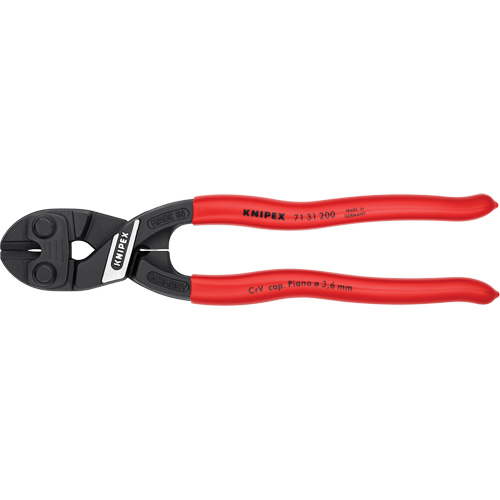 Coupe-boulons compact &agrave; levier d&eacute;multipli&eacute; CoBolt&reg; avec lame &agrave; encoche, 8" l, Coupe centrale Nassau Supply