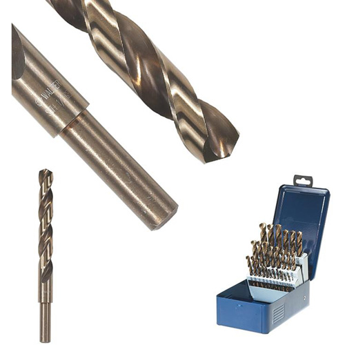 SST+ Reduced Shank Drill Bit, 7/16", High Speed Steel, 3-11/16" Flute, 135° Point Nassau Supply