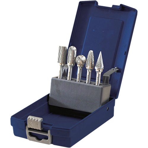 Carbide Burr Production Set, 5 Pieces Nassau Supply