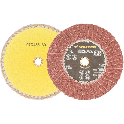 Disc Blender, 4-1/2" x Type 29, 60 Grit, Aluminum Oxide Nassau Supply