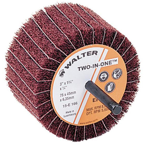 Meule &agrave; lamelles abrasives Two-In-One Nassau Supply