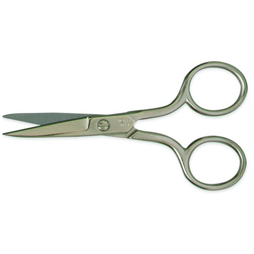 Embroidery & Sewing Scissors, 1-1/4", Rings Handle Nassau Supply