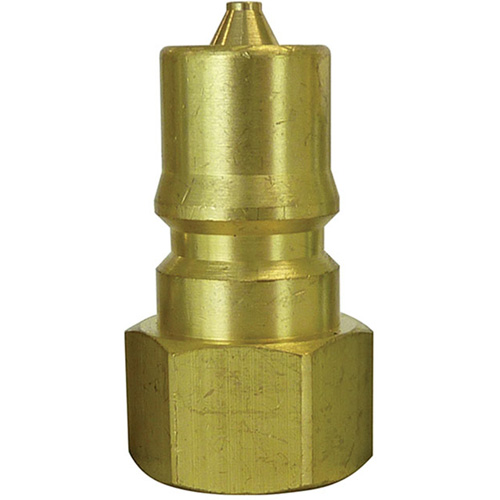Bouchon pour raccord hydraulique rapide, 3/4" dia., Laiton Nassau Supply
