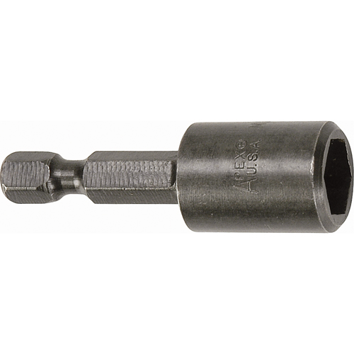 Tourne-&eacute;crou pour vis SAE de feuille m&eacute;tallique, Embout 5/16", Prise 1/4", 1-1/8" lo, Magn&eacute;tique Nassau Supply