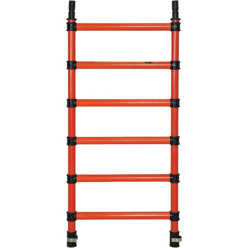 Fibreglass Scaffolding Components, End Frame, 27" W x 60" H Nassau Supply