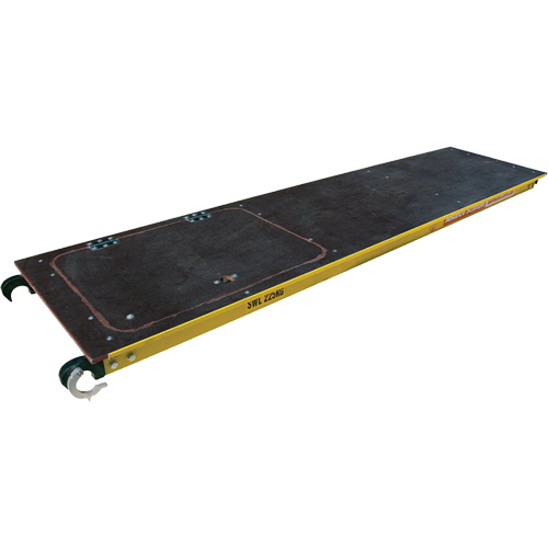 Composants pour &eacute;chafaudages la tour en fibre de verre, Fibre de verre, 8' lo x 94-1/2" la Nassau Supply