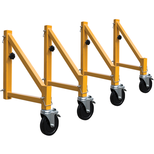 Mobile Work Scaffolding - Maxi Square Steel Scaffolding Accessories, Outrigger, 19-1/4" W x 24" H Nassau Supply