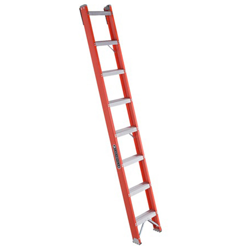 FH1000 Series Industrial Heavy-Duty Shelf Ladders, 8', Fibreglass, 300 lbs., CSA Grade 1A Nassau Supply