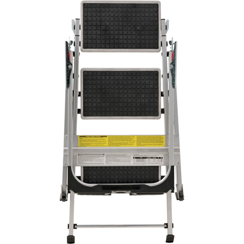 Tilt & Roll Step Stool Ladder, 3 Steps, 34" x 22" x 50.75" High Nassau Supply
