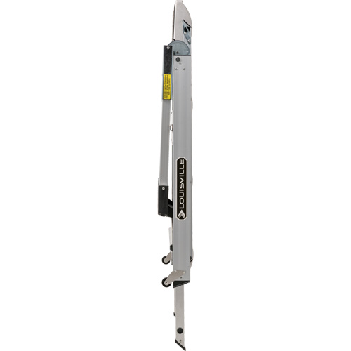 &eacute;chelle escabeau avec roues pivotantes, 4 marches, 44,25" x 22,13" x Hauteur 59" Nassau Supply