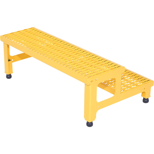 Plate-forme ajustable Step-Mate, 2 marche(s), 36-3/16" la x 22-7/8" lo x 15-1/4" h, Capacit&eacute; 500 lb Nassau Supply