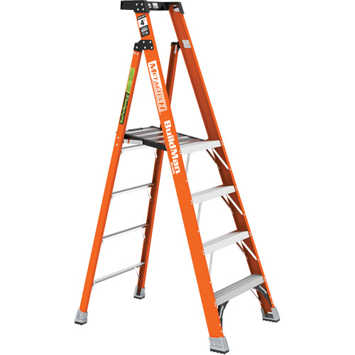 Escabeau avec plateforme Safespace, 4', Cap. De 300 lb Nassau Supply