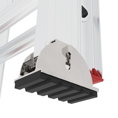 Jobsite Series Extension Ladder, 200 lbs. Cap., 20' H, Grade 3 Nassau Supply