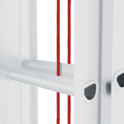 Jobsite Series Extension Ladder, 200 lbs. Cap., 20' H, Grade 3 Nassau Supply
