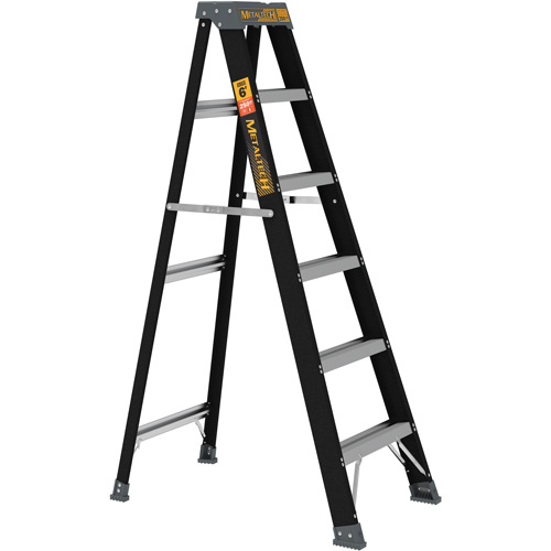 Step Ladder, 6', Fibreglass, 250 lbs. Capacity, Type 1 Nassau Supply