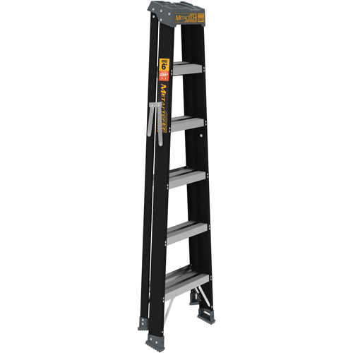 Step Ladder, 6', Fibreglass, 250 lbs. Capacity, Type 1 Nassau Supply