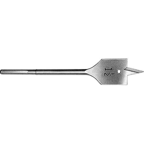 M&egrave;che plate, Diam&egrave;tre de 1/4", Tige 1/4" hex, Longeur de 6-1/8" Nassau Supply