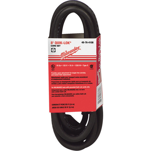 Quik-Lok&reg; Cord with Twist Style Plug Nassau Supply