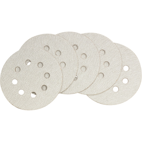 Random Orbit Sander Abrasive Sandpaper - 50-Pack, 5" Dia., 60 Grit Nassau Supply