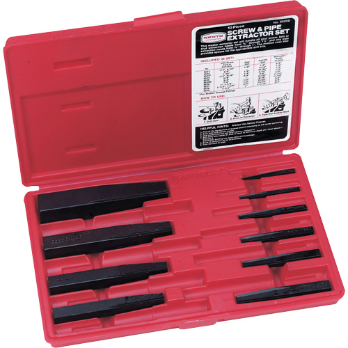 Jeu d'extracteurs de vis PROTO Nassau Supply