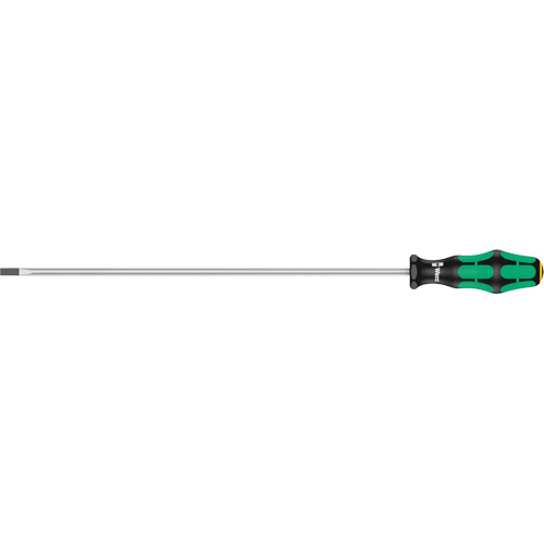 Tournevis pour vis &agrave; fente, Tige de 1/4", Ronde, 15-3/4" lo, Prise en Plastique Nassau Supply