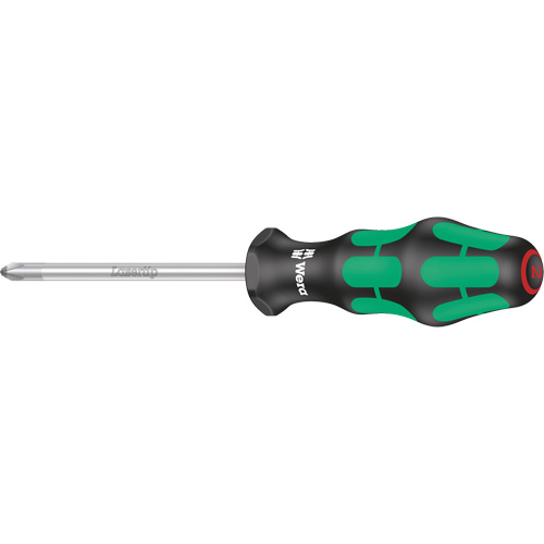 Tournevis Phillips, Tige de #4, Ronde, 12-3/16" lo, Prise en Plastique Nassau Supply