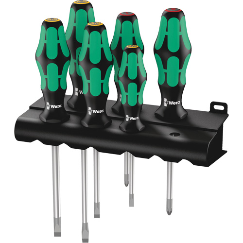 Slotted Phillips Screwdriver Set, 6 Pcs. Nassau Supply