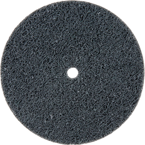 Standard Abrasives 500 Series Soft Density Unitized Wheels, 3" x 1/4", 1/4" Arbor, Fine Grit, Silicon Carbide Nassau Supply