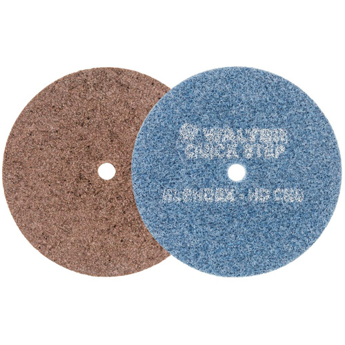 Disque de pr&eacute;paration de surface QUICK-STEP BLENDEX, 5" dia., Grain Extra grossier, Oxyde d'aluminium Nassau Supply