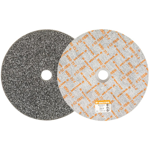 Disque de finition Blendex U, 6" dia., Grain 2SF, Carbure de silicium Nassau Supply