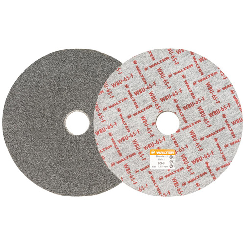 Blendex U Finishing Wheel, 6" Dia., 6SF Grit, Silicon Carbide Nassau Supply