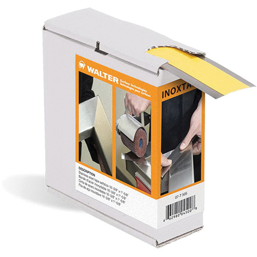 Inox Stainless Steel Tape, 0.15 mils Thick, 41.275 mm (1-5/8") x 5 m (16.375') Nassau Supply