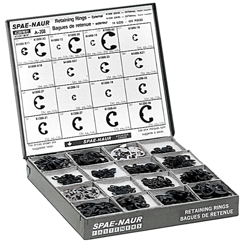 External Retaining Ring Assortments Nassau Supply
