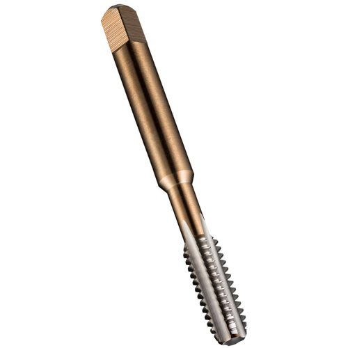 Taraud machine pour tuyau, 1"-8, 4 cannelures, 130 mm lo, Conique, Acier rapide Nassau Supply