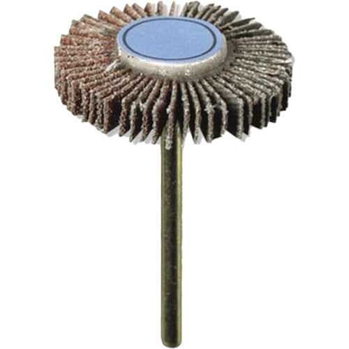 M&egrave;che de ponçage &agrave; roue &agrave; lamelles 3/16" - grain 120 Nassau Supply