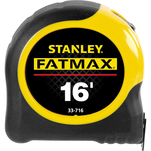 FatMax&reg; Measuring Tape, 1-1/4" x 16', 16ths of an Inch Graduations Nassau Supply