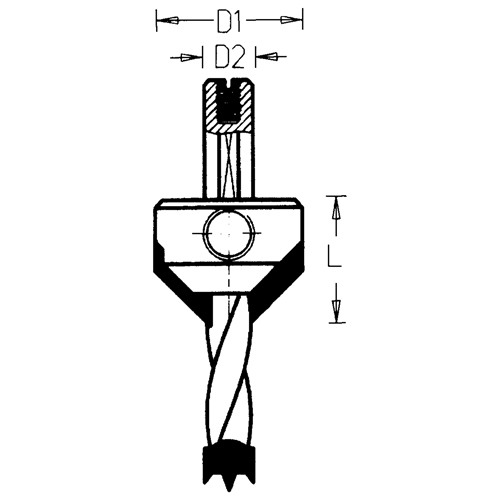 Countersinks, 16 mm, Carbide Nassau Supply