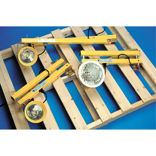 Lampes pour les quais, Bras 60", Ampoule Incandescente, M&eacute;tal Nassau Supply